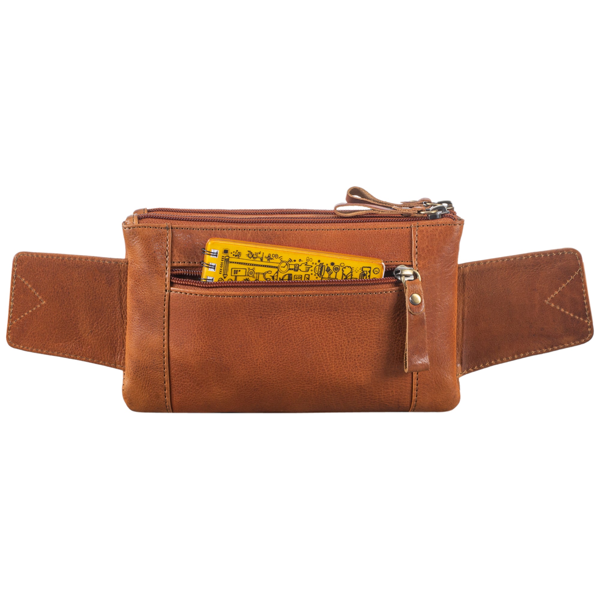 Bauchtasche Leder ideal für Festivals
