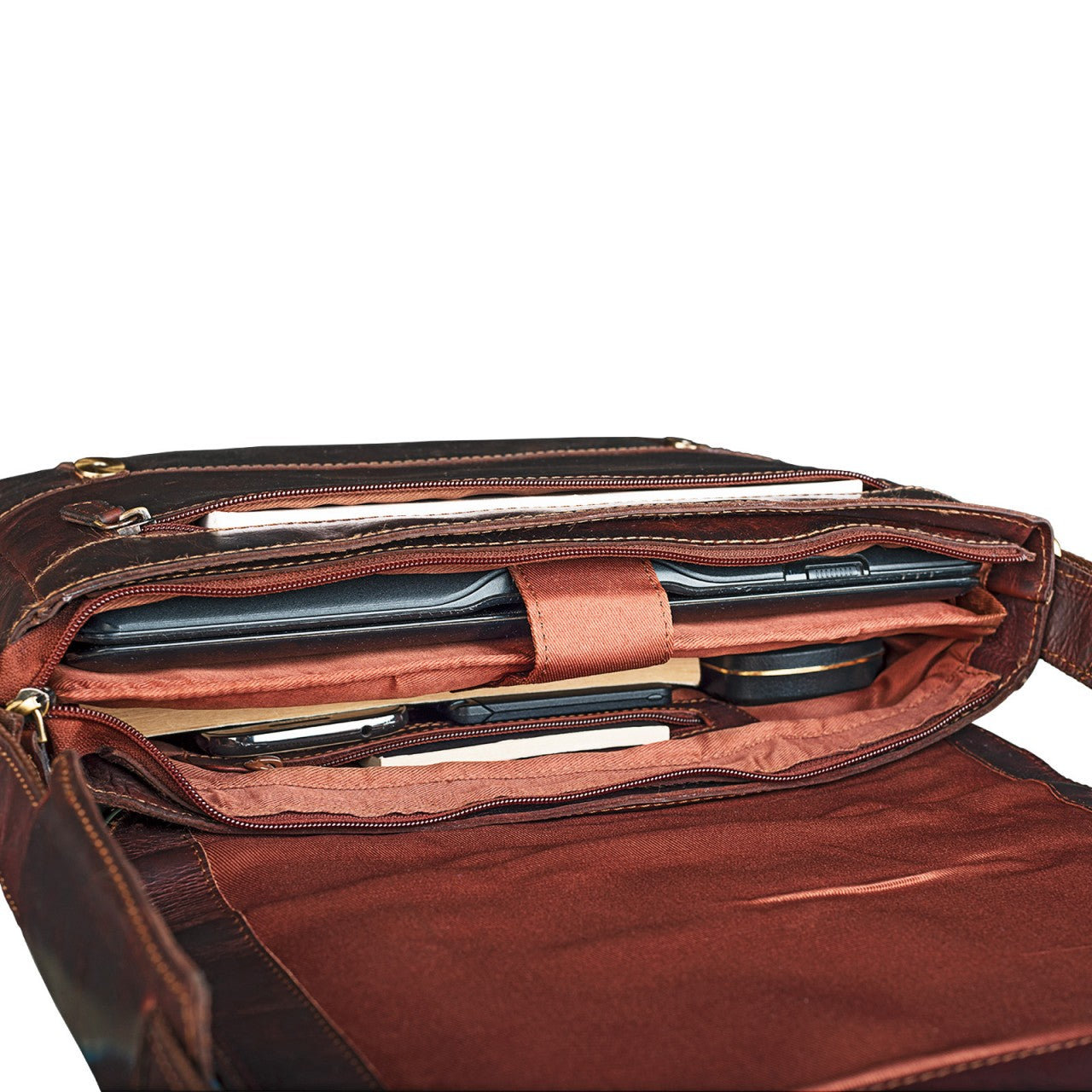 Vintage Laptoptasche zum Umhängen Retro