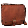 "Timo" vintage messenger taška kožená malá