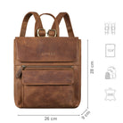 Kleiner Ciyrucksack aus Echtlefder