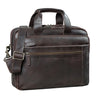 "Alberto" Geräumige Laptoptasche 15.6 Zoll Leder für Herren