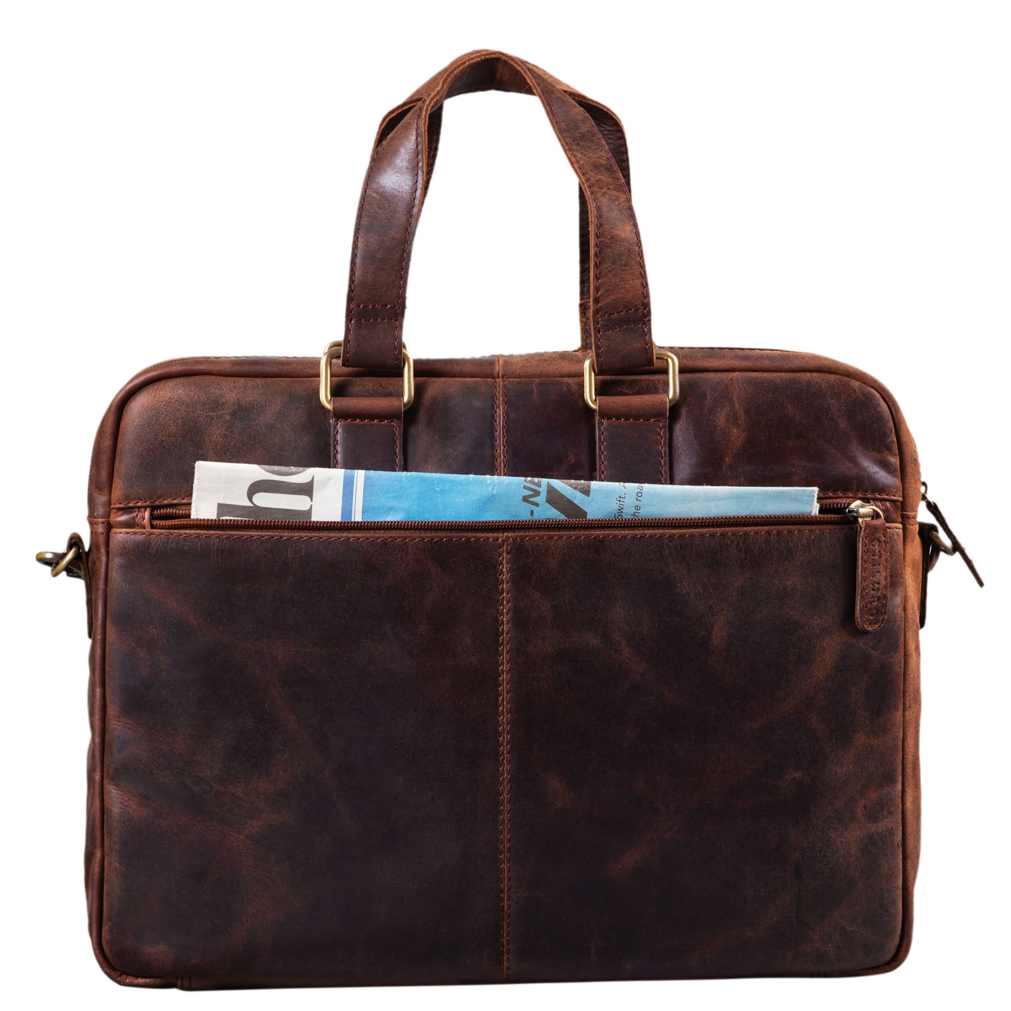 Herrentasche Leder Arbeitstasche Vintage