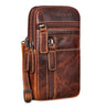 „Asher“ Kožený Pásový Peňaženka Pre Mužov Vintage Crossbody Taška