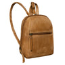 "Lia" Mini Batoh Dámsky Kožený Vintage Malý Daypack