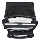 15 Zoll Vintage Businesstasche schwarz
