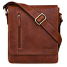 „Easton“ Malá Messenger Taška Z Pravej Kože Vintage Taška Na Rameno