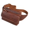 "Atlanta" vintage bum bag pravá koža