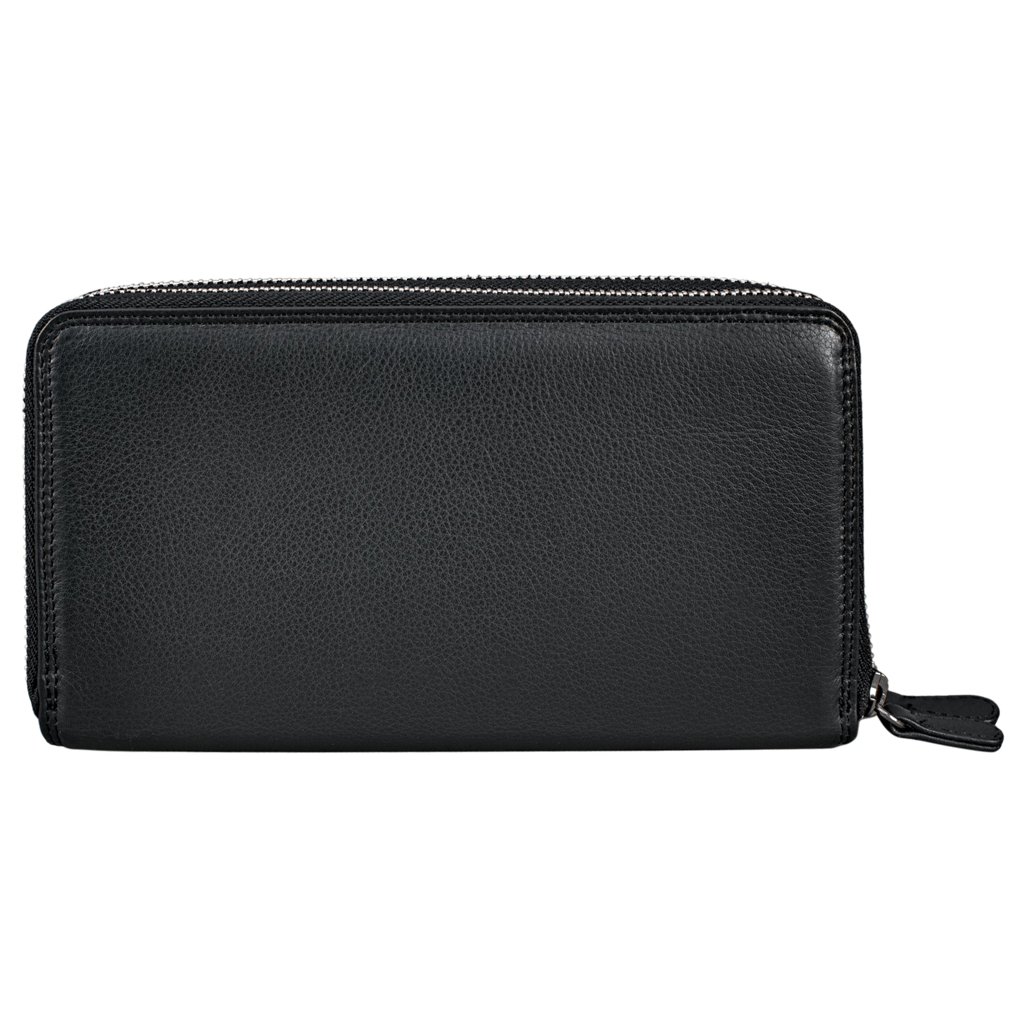 Brieftasche  Herren Leder schwarz