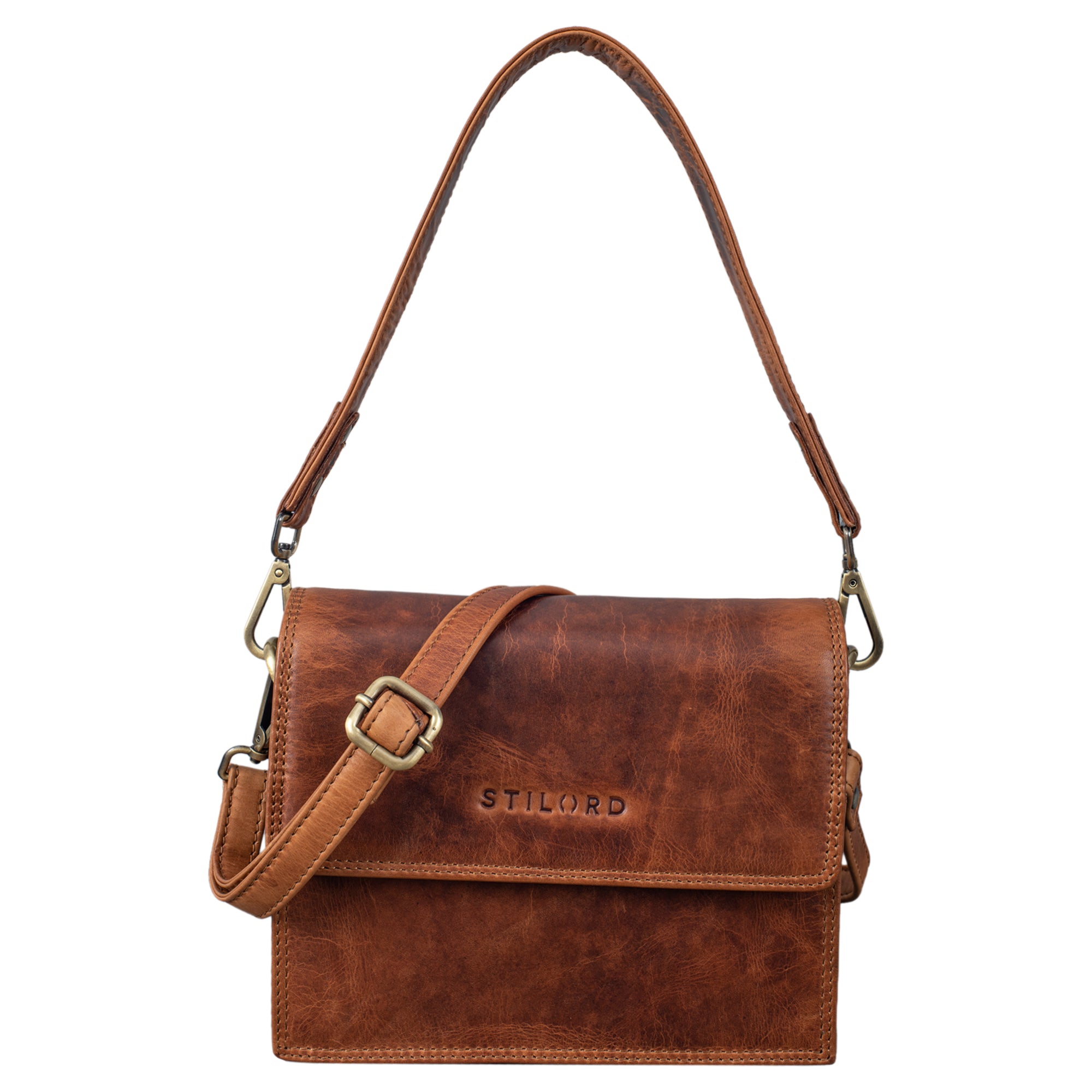 Kleine Damen handtasche vintage Leder