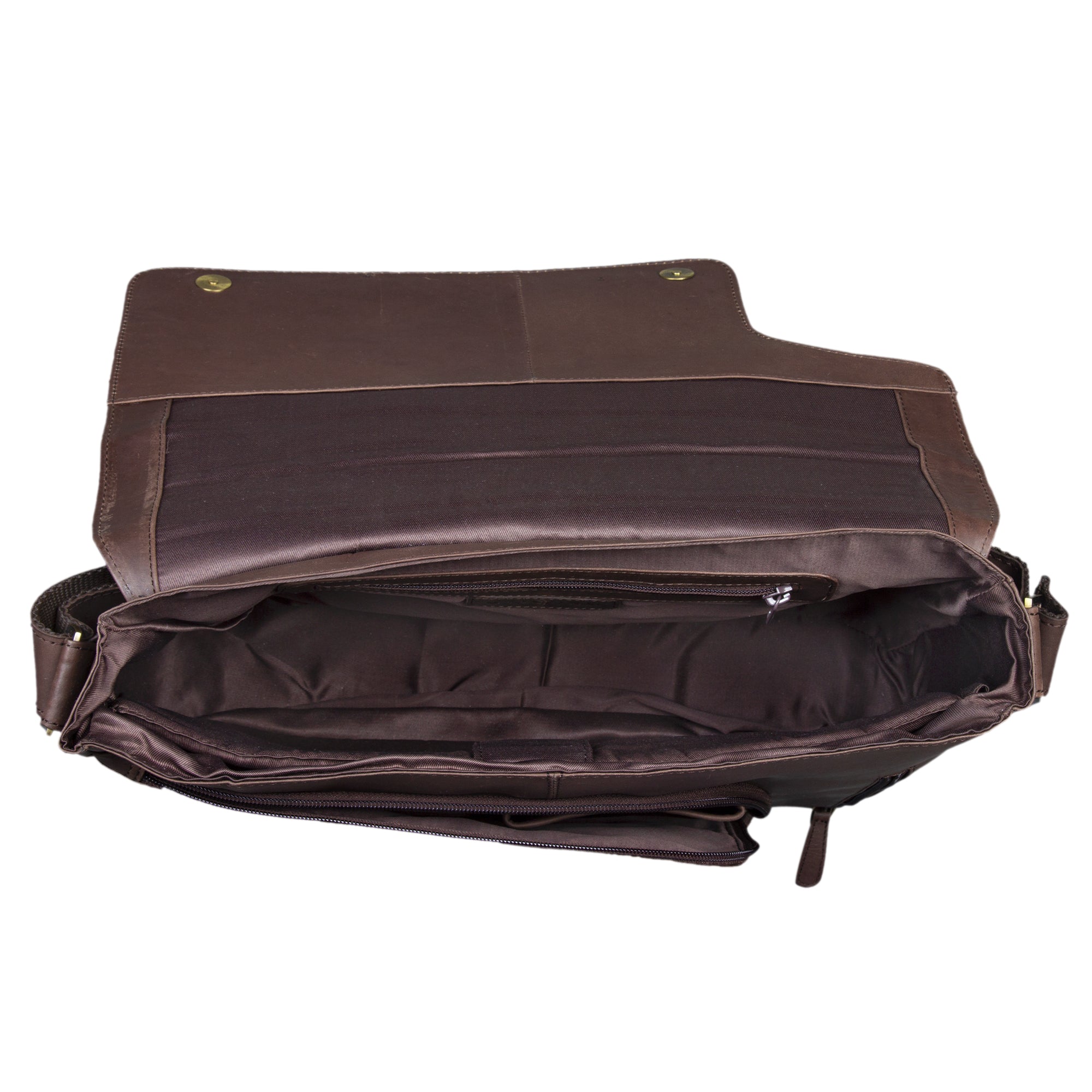 Braune Messenger Bag Herren Leder groß