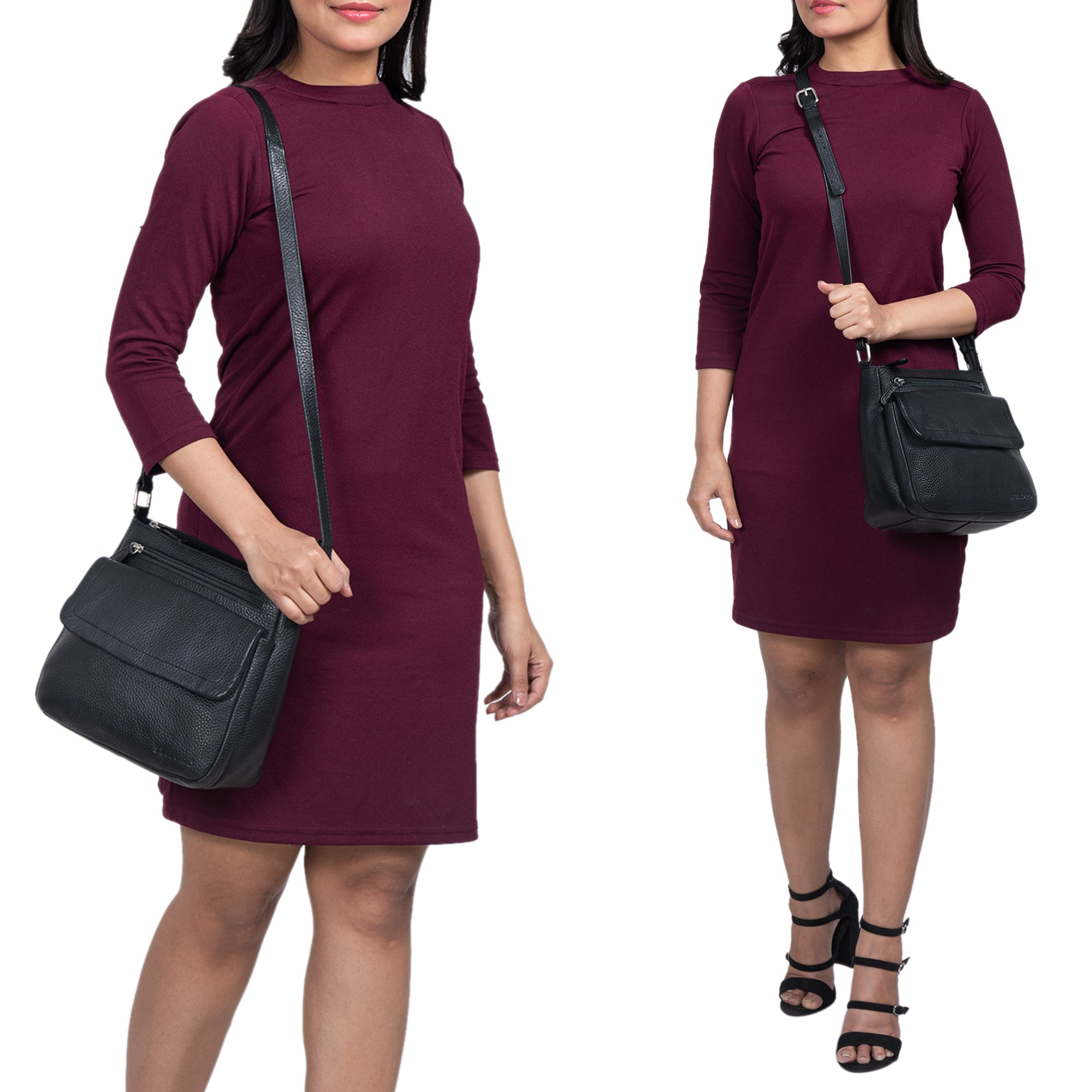 Handtasche Damen Leder