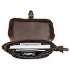Vintage Lederhandtasche bis 8,4 Zoll