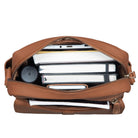 Herren Tasche Leder Klein braun