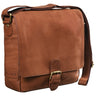 B-Stock "Timo" Vintage Messenger Bag kožená malá