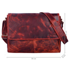 15 Zoll Businesstasche Leder Vintage