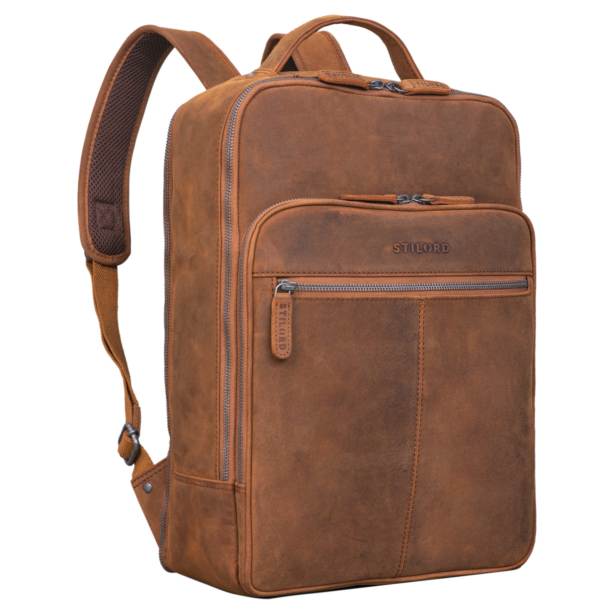 Vintage Damenrucksack echtes Leder