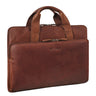 Laptophülle 15,6 Zoll Leder cognac