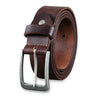 Kožený opasok pánsky Elegantný 34 mm Skracovateľný
