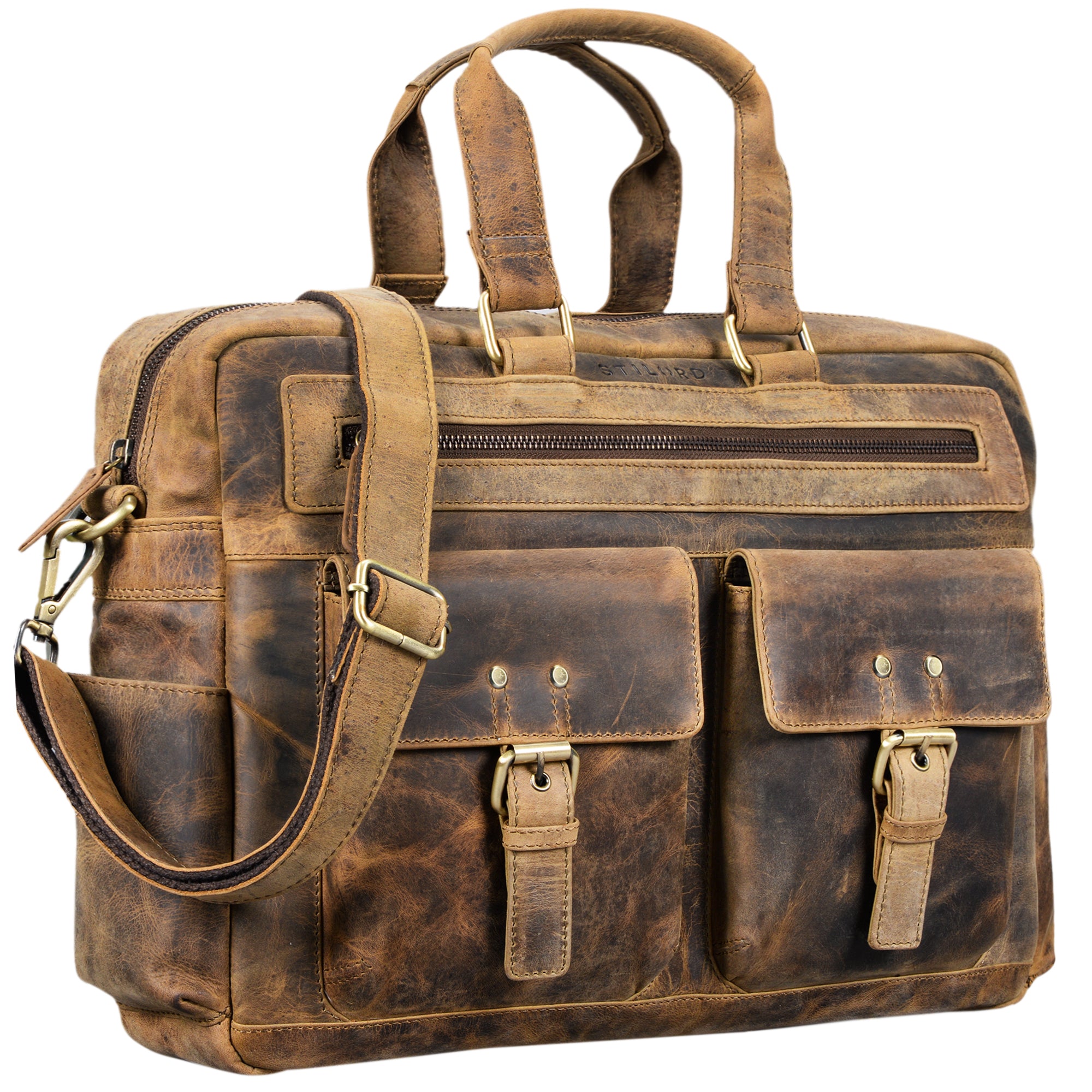 Ledertasche Umhängetasche 15.6"