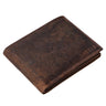 Ledergeldbörse für Herren im Vintage Stil