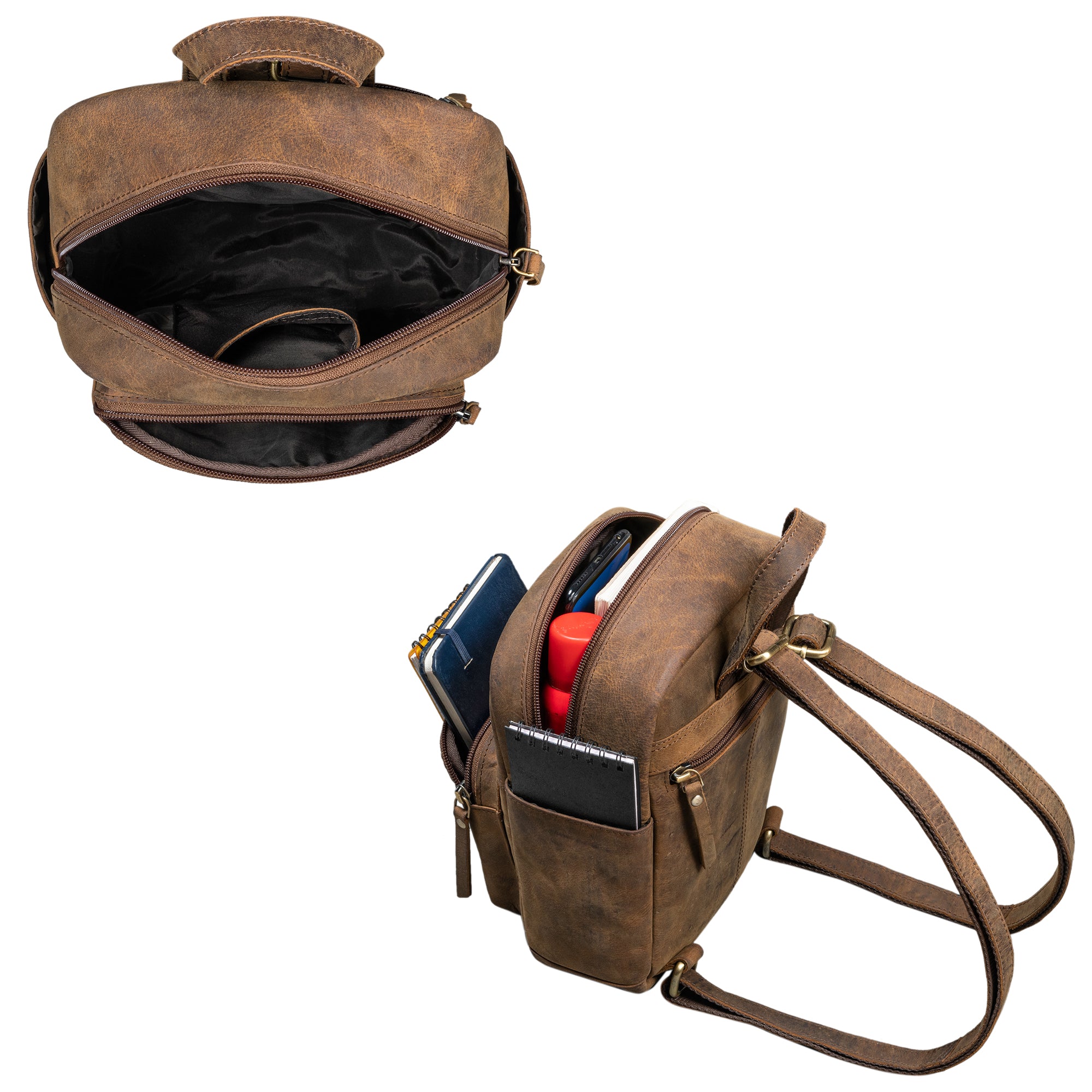 Rucksack im Vintage Look Damen klein