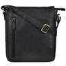 Vintage Herrentasche Leder schwarz