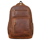 Leder Lehrerrucksack braun