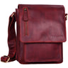 "Finn" Malá Kožená Taška Pre Mužov Vintage Na Rameno Messenger Bag