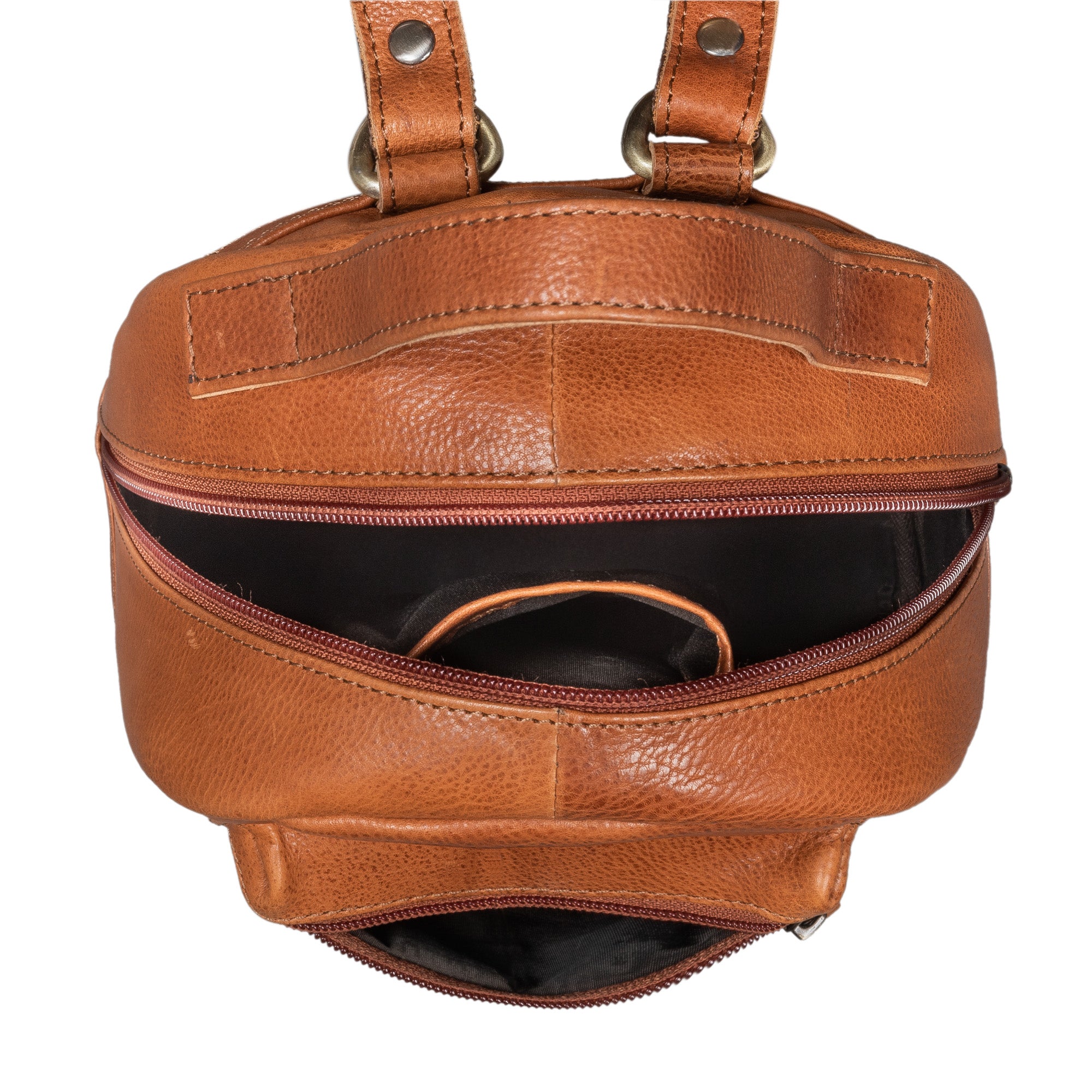 Mini Rucksack Vintage Leder 