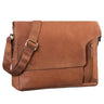 Leder Messenger Bag Laptoptasche Vintage