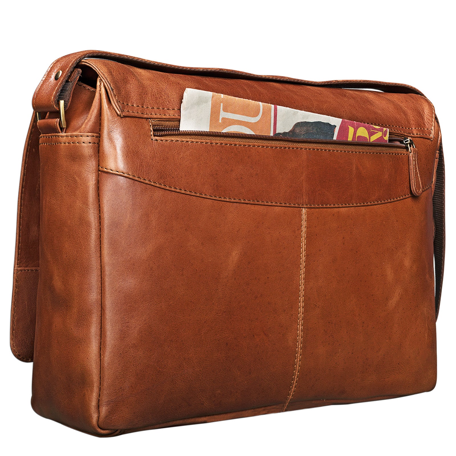 Retro Umhängetasche Leder