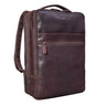 Unisex Rucksack Leder Braun