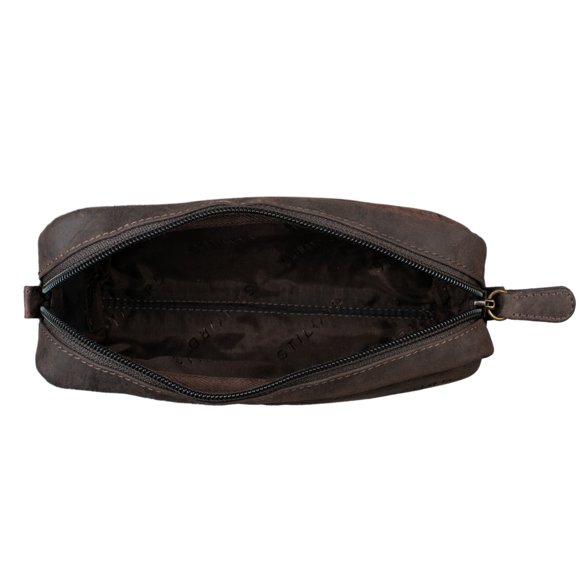 SChreibmappe Vintage Leder dunkelbraun