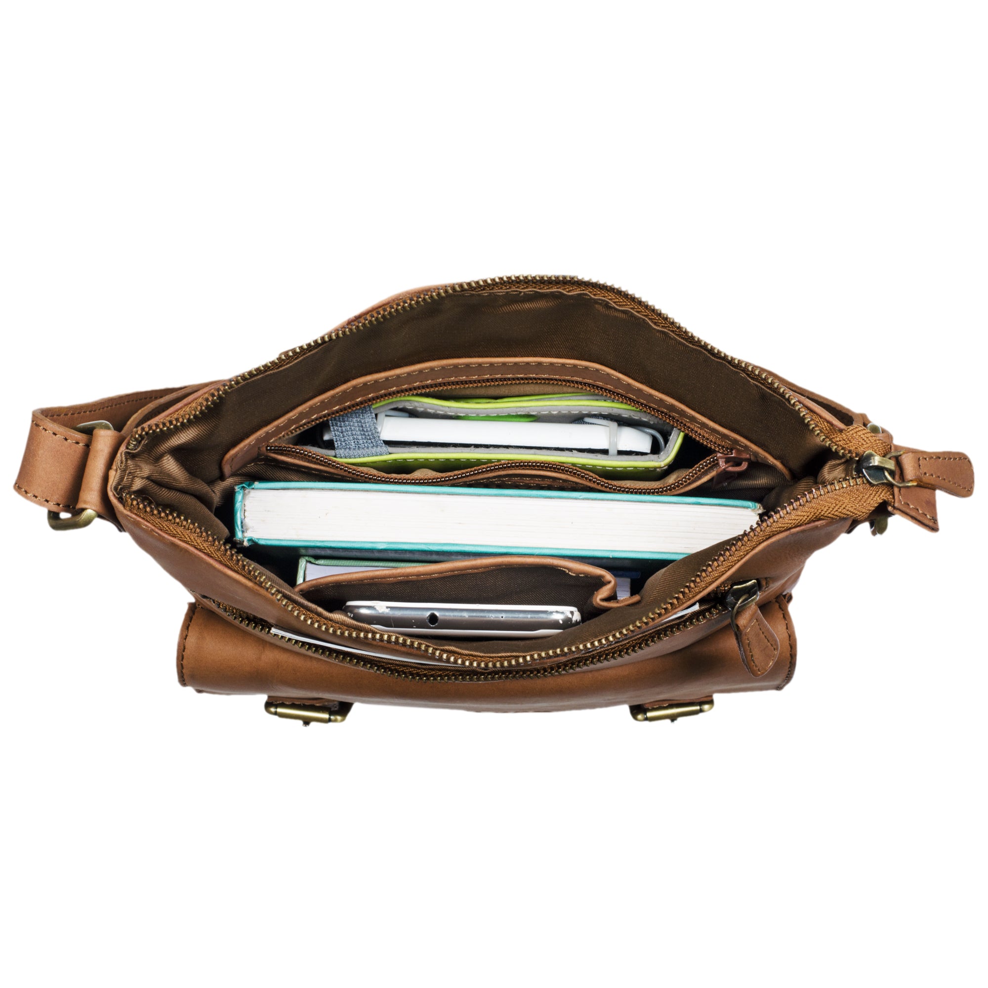 Leder Schultertasche 13 Zoll MacBook