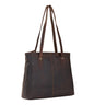 "Brenda" Dámska Kabelka Veľká Kožená Shopper Taška Milovníčky Vintage