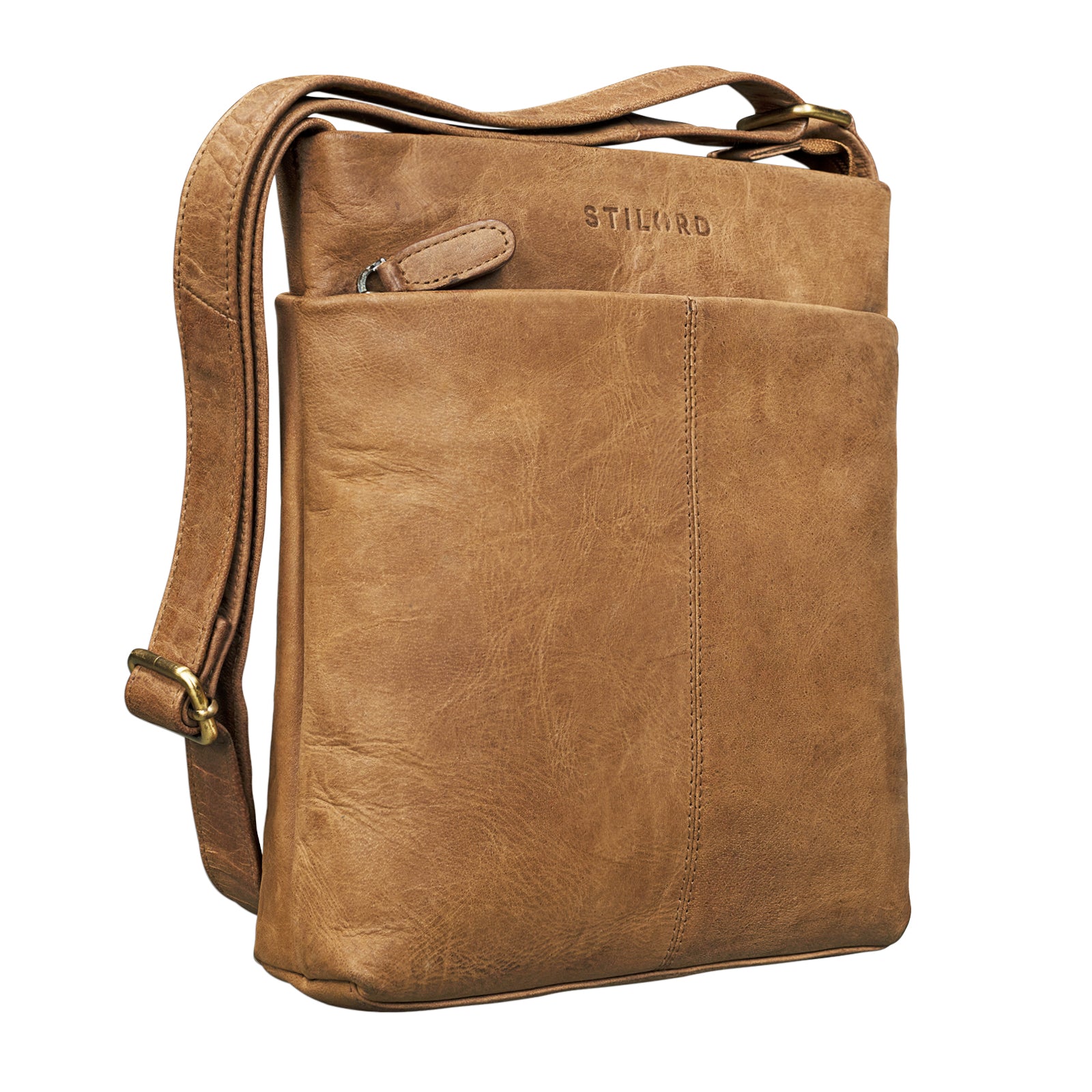 Schultertasche braun Damen