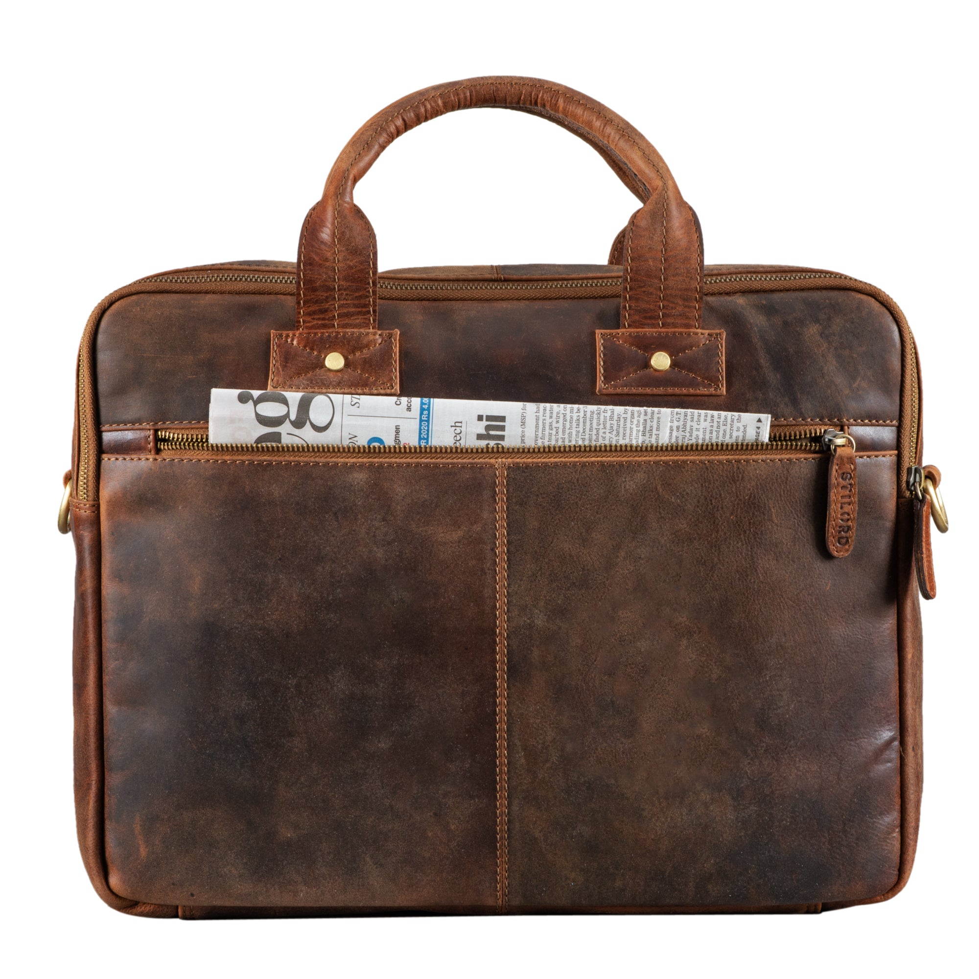 Lehrertasche Leder Vintage