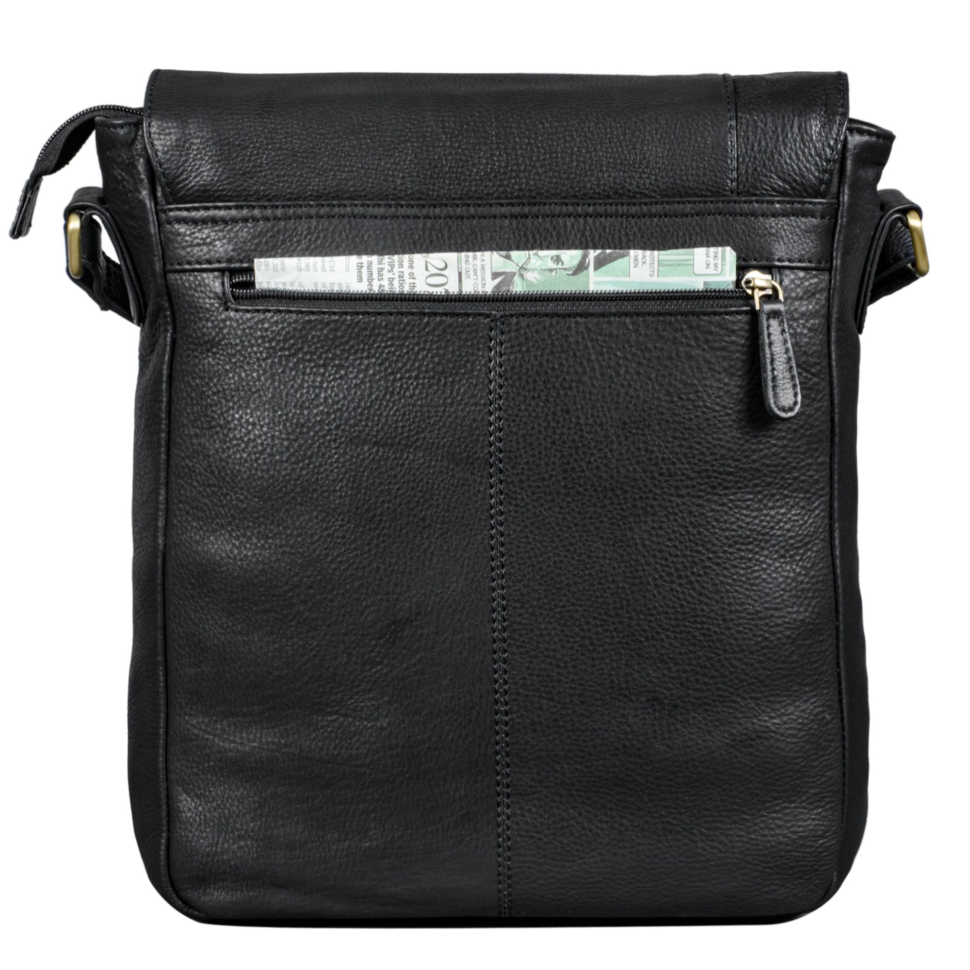 Ledertasche zum Umhängen 9.7 Zoll Tabet-Fach