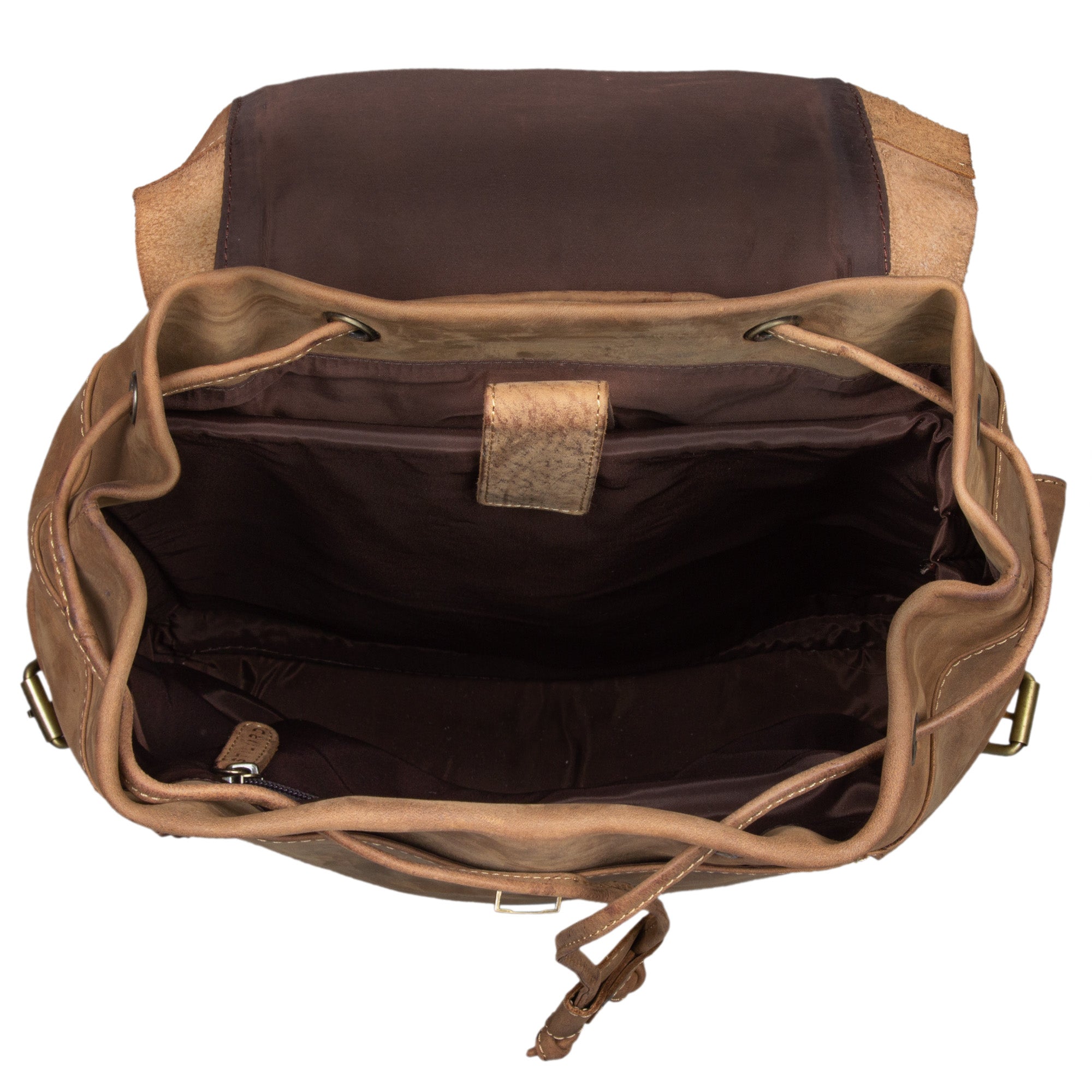 Vintage Leder Rucksack für Laptops