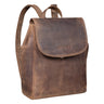 "Hazel" dámsky batoh elegantný kožený daypack malý vintage