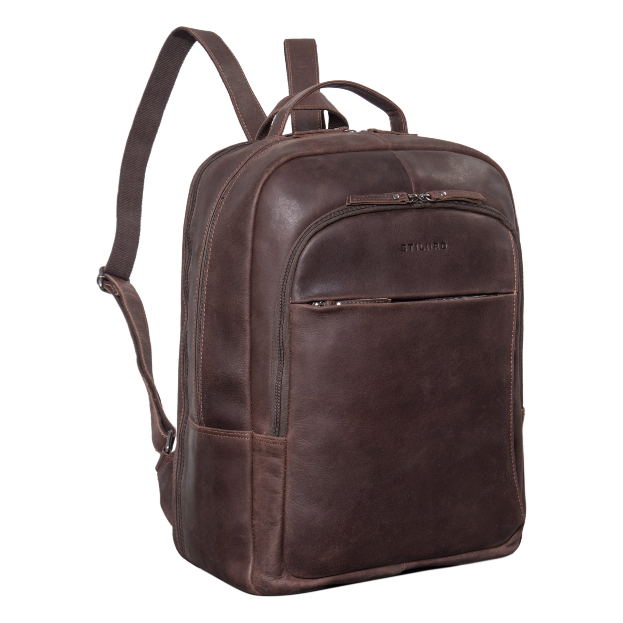 XXL Business Rucksack Leder Groß und Breit