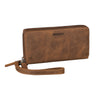 "Poppy" 3-in-1 XL Leder Geldbörse mit Handyfach Damen Clutch Tasche
