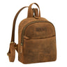 "Kiana" 2-in-1 Crossbody Rucksack Sling Bag Leder Damen klein