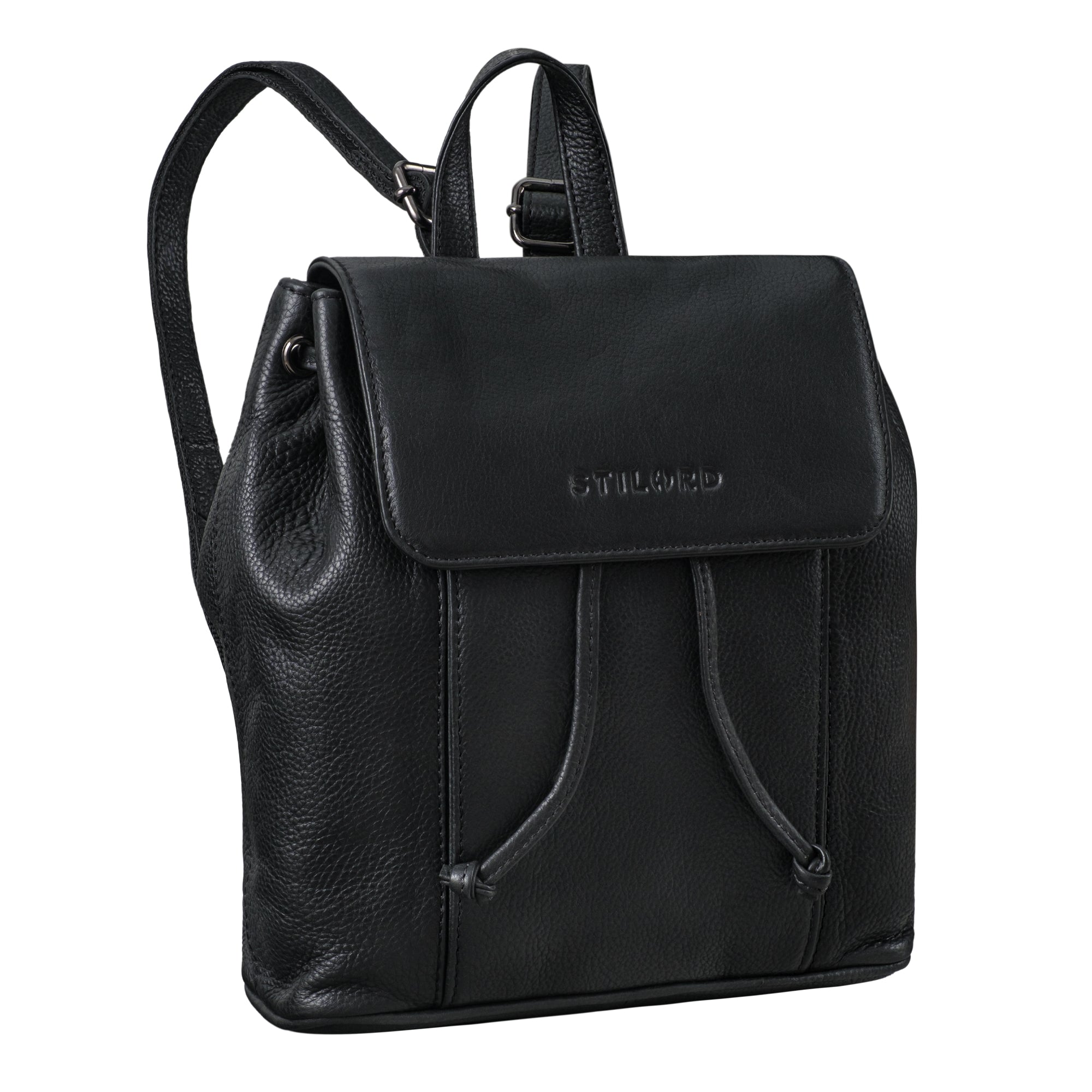 Eleganter Rucksack für Damen in schwarz