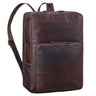 Leder Rucksack gross Herren Arbeit braun
