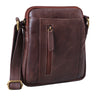 "Emerson" Malá Pánska Kožená Taška na Rameno Crossbody Taška