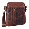 "Emerson" Malá Pánska Kožená Taška na Rameno Crossbody Taška