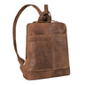 Kleiner Rucksack Damen Wildleder