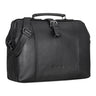 Antike Ledertasche schwarz Leder